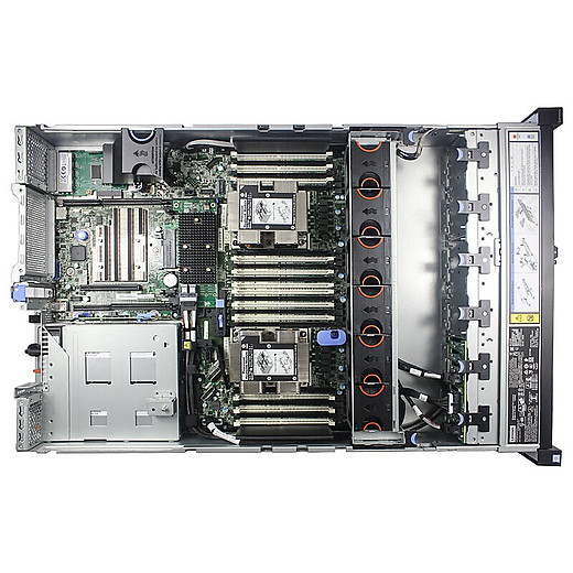 高度管理特徴が付いているレノボ SR658 V2 2Uの棚サーバー高性能および拡張可能な計算の解決